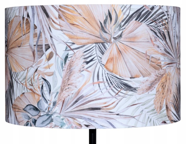 Abażur Liście Boho PRIMAVERA - walec 30
