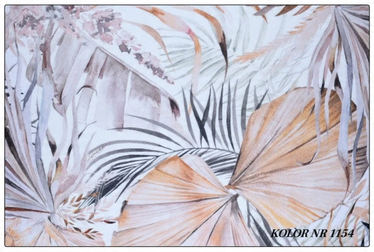 Abażur Liście Boho PRIMAVERA - walec 15