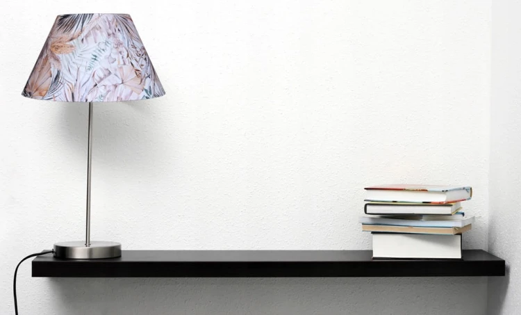 Abażur Liście Boho PRIMAVERA - stożek A 25