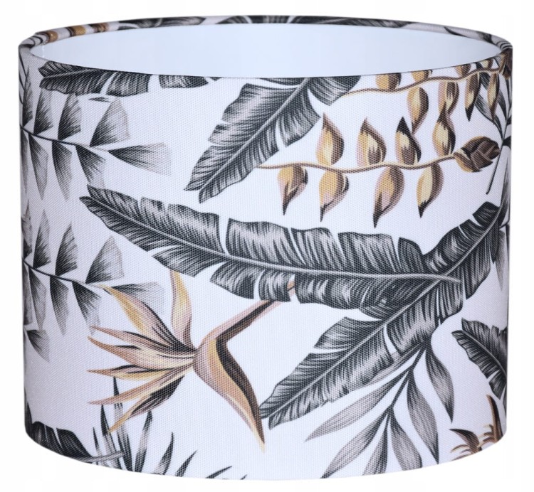 Abażur Liście Egzotyczne PRIMAVERA - walec 20