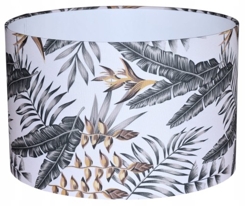 Abażur Liście Egzotyczne PRIMAVERA - walec 30