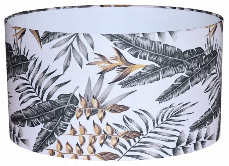 Abażur Liście Egzotyczne PRIMAVERA - walec 35