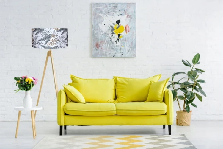 Abażur Liście Egzotyczne PRIMAVERA - walec 35