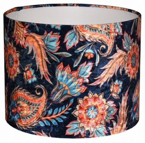 Abażur Kwiaty Orientu PANCA - walec 25