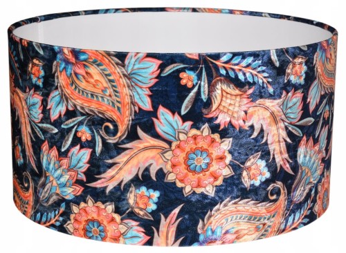 Abażur Kwiaty Orientu PANCA - walec 45