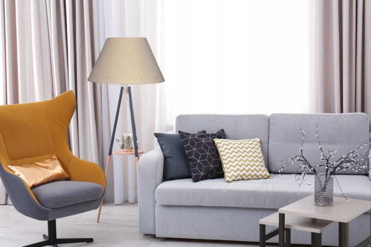 Abażur złoty LATINA - stożek A 40