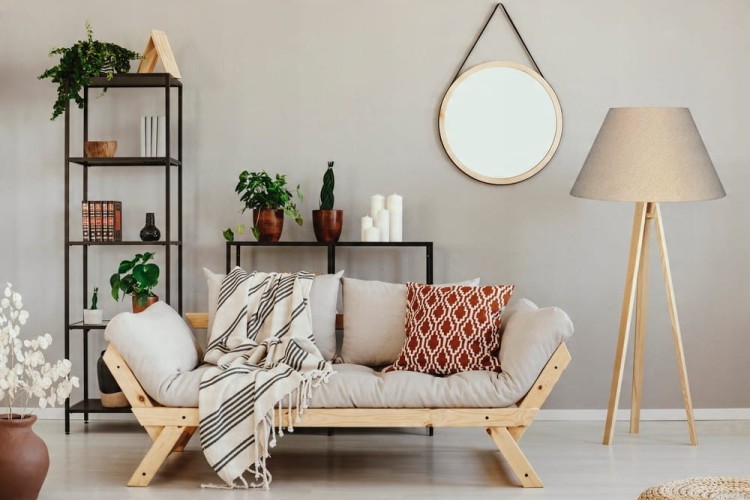 Abażur złoty LATINA - stożek A 40