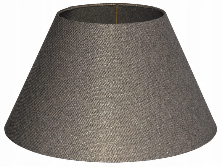 Abażur stare złoto PRATO - stożek A 45