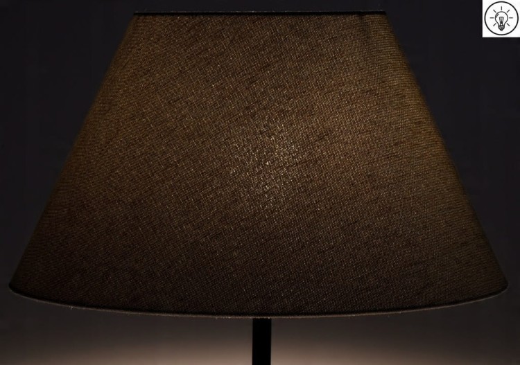 Abażur stare złoto PRATO - stożek A 45