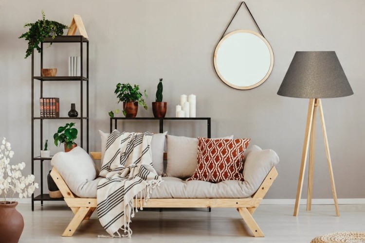 Abażur stare złoto PRATO - stożek A 45