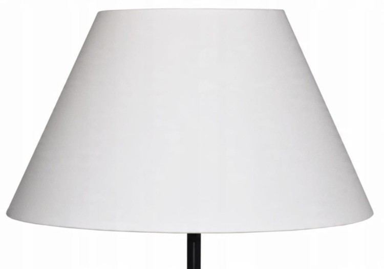 Abażur biały ciepły MIRANO - stożek A 50