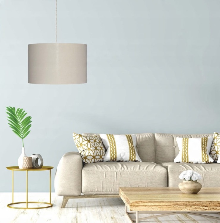 Abażur beżowy MIRANO - walec 13