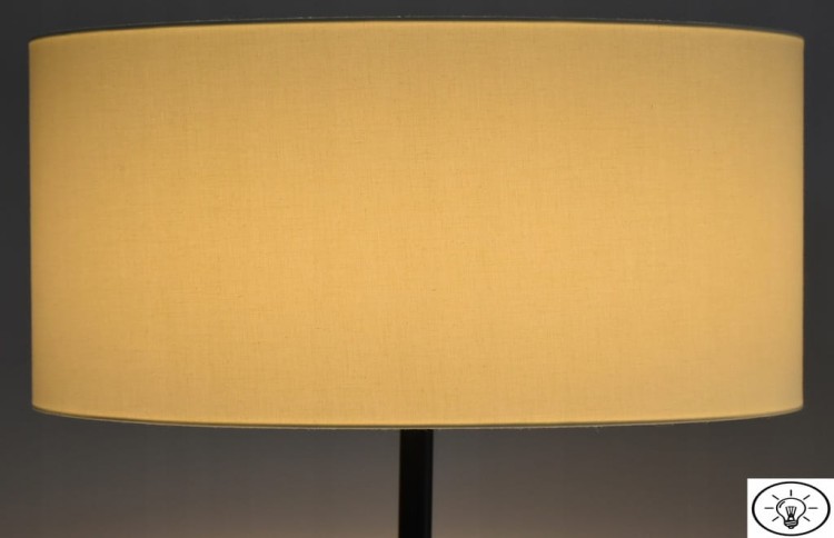 Abażur kremowy MIRANO - walec 50