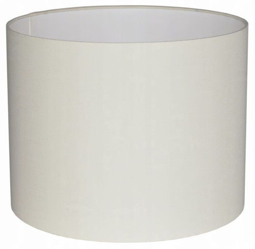 Abażur kremowy MIRANO - walec 25