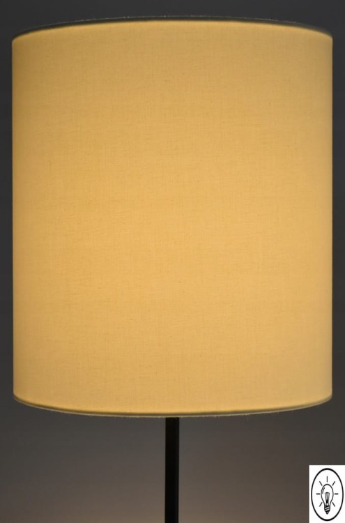 Abażur kremowy MIRANO - walec 13