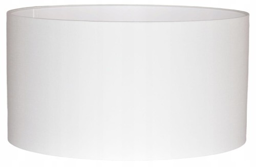 Abażur biały ciepły MIRANO - walec 45