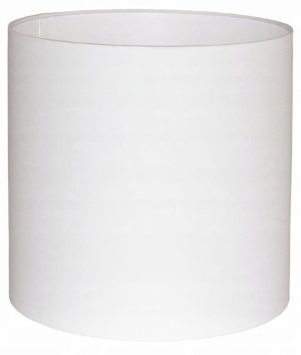 Abażur biały ciepły MIRANO - walec 15