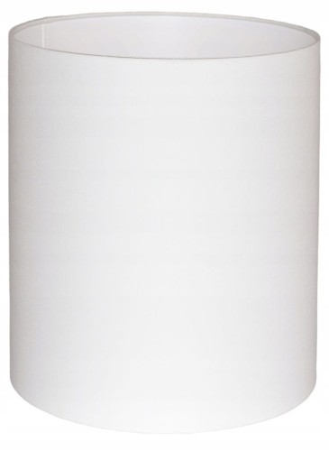 Abażur biały ciepły MIRANO - walec 13