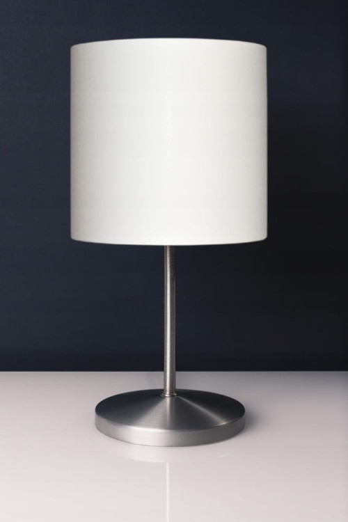 Abażur biały ciepły MIRANO - walec 13