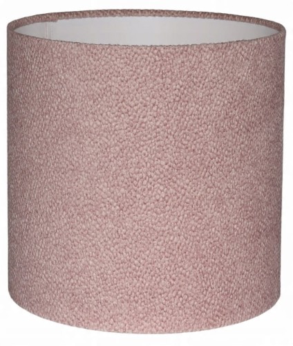 Abażur pudrowy róż AREZZO - walec 15