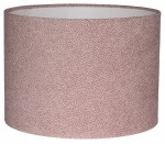 Abażur pudrowy róż AREZZO - walec 20