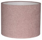 Abażur pudrowy róż AREZZO - walec 25