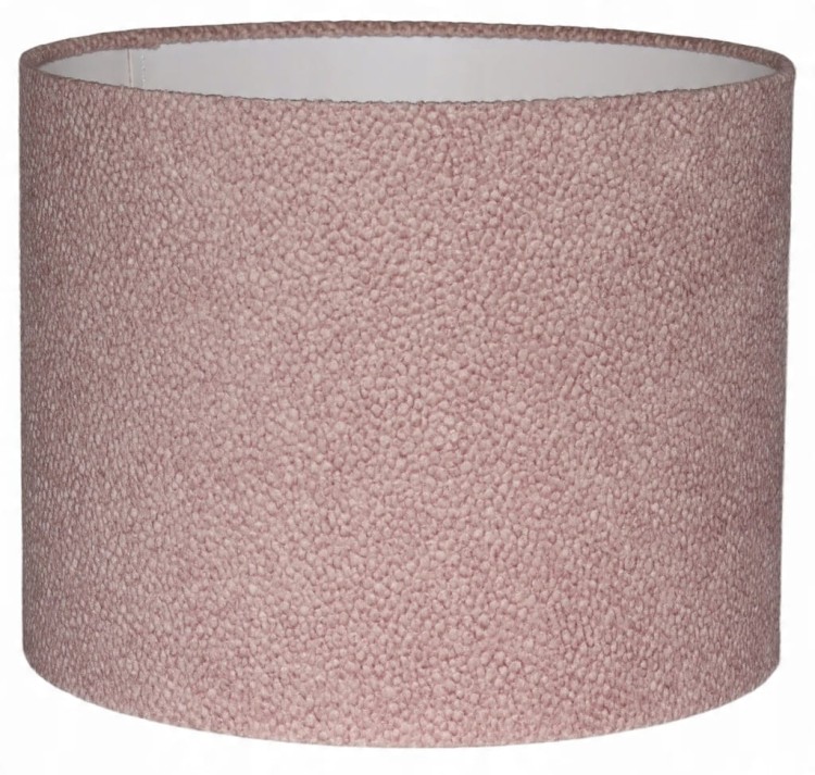 Abażur pudrowy róż AREZZO - walec 25