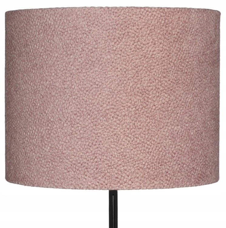 Abażur pudrowy róż AREZZO - walec 25