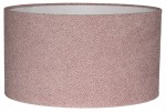 Abażur pudrowy róż AREZZO - walec 35