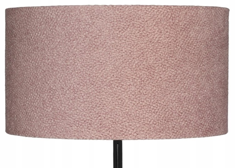 Abażur pudrowy róż AREZZO - walec 35