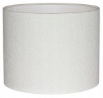 Abażur biały AREZZO - walec 25