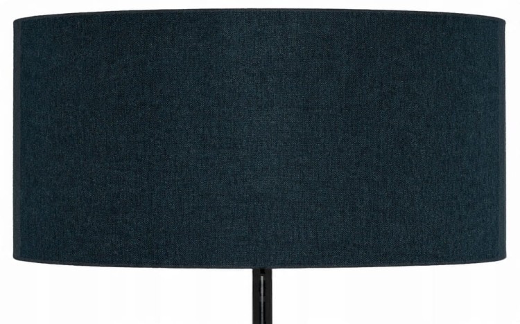 Abażur ciemny turkusowy + złoty AVOLA - walec 40