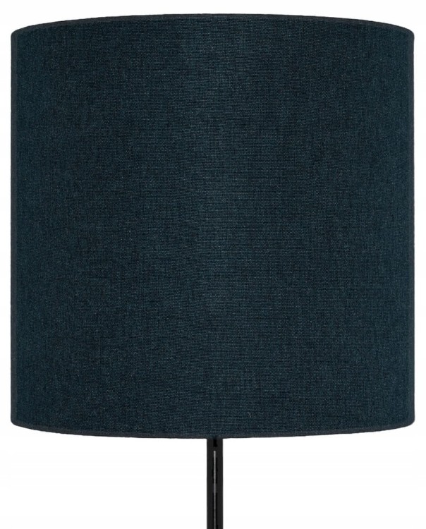 Abażur ciemny turkusowy + złoty AVOLA - walec 15