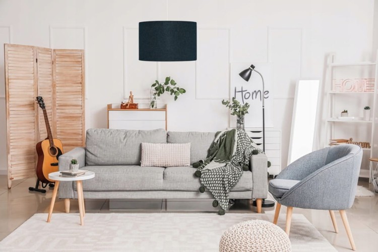 Abażur ciemny turkusowy + złoty AVOLA - walec 15