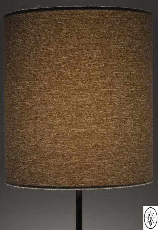 Abażur szary AVOLA - walec 13