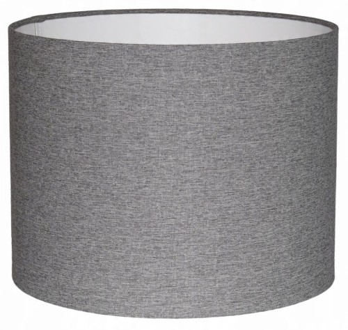 Abażur szary AVOLA - walec 25