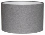 Abażur szary AVOLA - walec 30