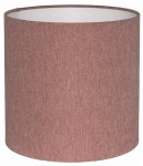 Abażur brudny róż AVOLA - walec 15