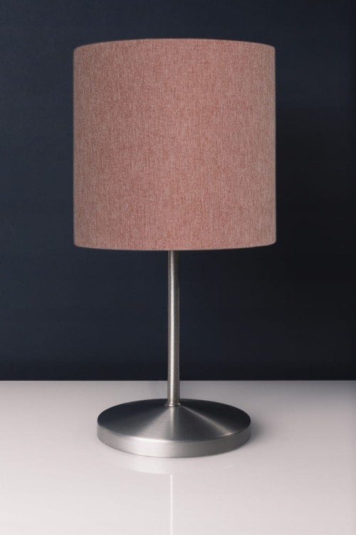 Abażur brudny róż AVOLA - walec 30