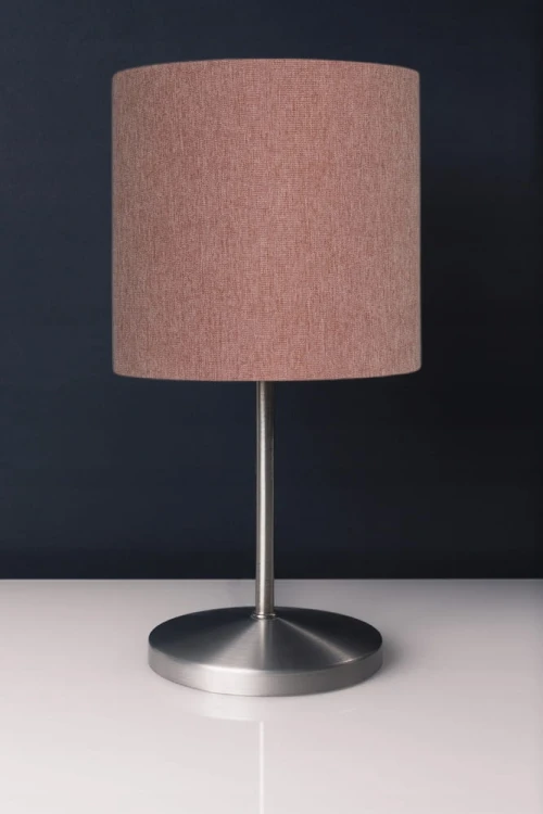 Abażur brudny róż AVOLA - walec 40