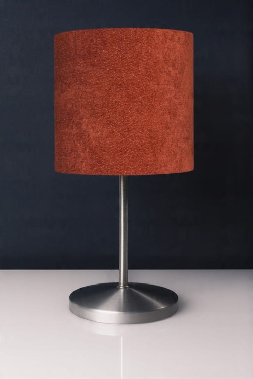 Abażur terakota Boucle VENOSA - walec 45