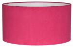 Abażur różowy MATERA - walec 45