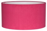 Abażur różowy MATERA - walec 35