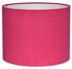 Abażur różowy MATERA - walec 25