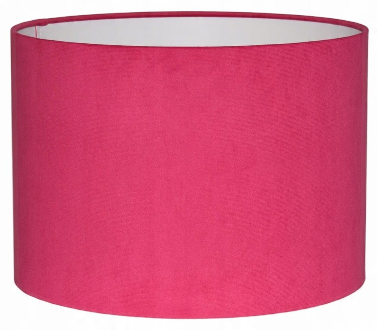 Abażur różowy MATERA - walec 20