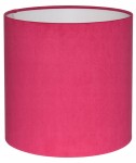 Abażur różowy MATERA - walec 15