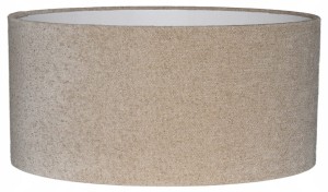 Abażur beżowy Boucle VENOSA - walec 40