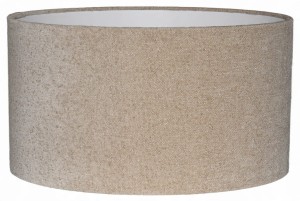 Abażur beżowy Boucle VENOSA - walec 35
