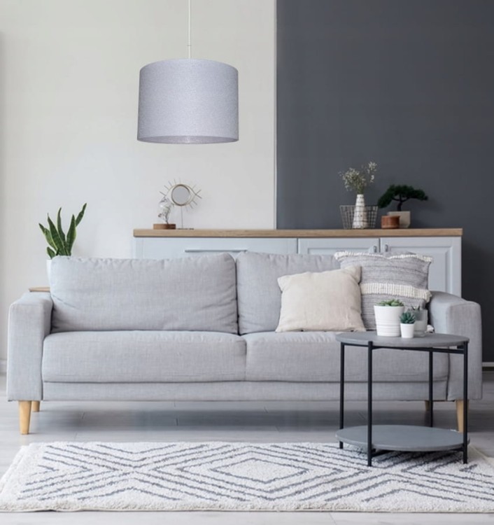 Abażur perłowy ANDRIA - walec 25 - aranżacja 2