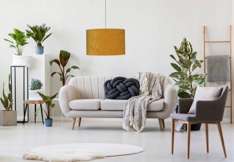 Abażur miodowy Boucle VENOSA - walec 20